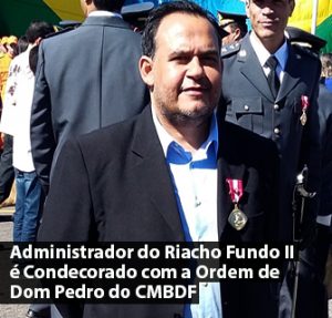 Vicemar Medeiros é Condecorado com a Ordem de Dom Pedro do CMBDF