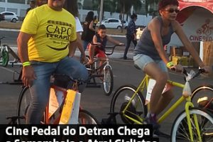 Cine Pedal do Detran Chega a Samambaia e Atrai Ciclistas Amadores e Profissionais
