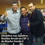 Ginástica nas QuadrasRealiza Arraiá no CEF 2 do Riacho Fundo II