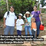 Recuperação da Nascente do Córrego Riacho Fundo Situado na Granja Modelo