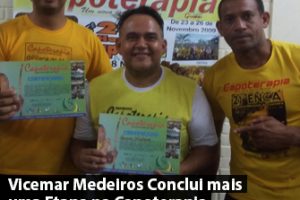 Vicemar Medeiros Conclui mais uma Etapa na Capoterapia Curso no Riacho Fundo II