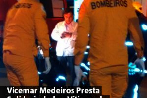 Vicemar Medeiros Presta Solidariedade a Vítimas de Acidentes no Riacho II