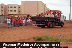 Vicemar Medeiros Acompanha as Obras de Água Pluviais das Etapas 3 e 5