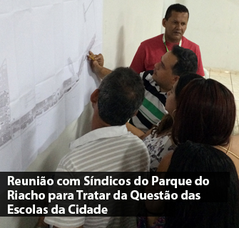 Reunião com os Síndicos para Tratar da Questão das Escolas da Cidade