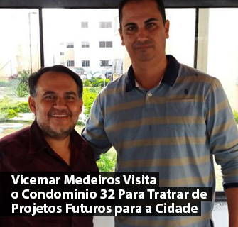 Vicemar Medeiros e Vanderlei Gomes Conversam sobre Projetos para o Riacho Fundo II