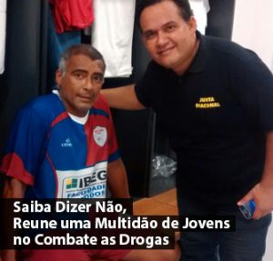 Saiba Dizer Não, Reune uma Multidão de Combate as Drogas