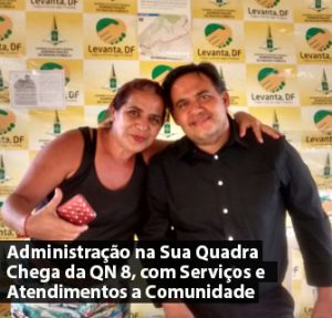 Administração na Sua Quadra Chega da QN 8, com Serviços e Atendimentos a Comunidade